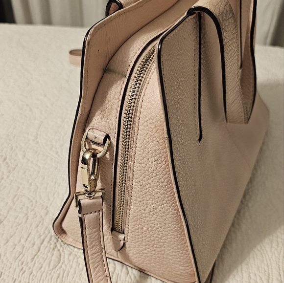 Kate Spade New York Pale Pink Leather Handle Bag/Crossbody Bag - Picture 7 of 15